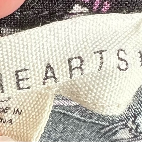 LA Hearts Peek a boo off shoulders top floral   sz S - Picture 6 of 6